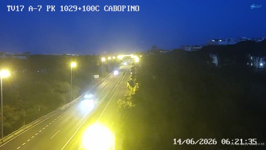 Cámara Málaga A-7 Km 1029,1