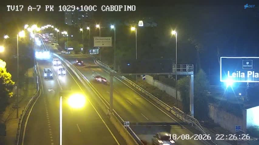 Cámara Málaga A-7 Km 1029,1