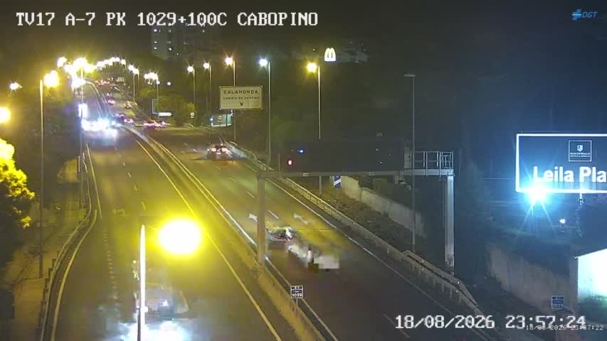 Cámara Málaga A-7 Km 1029,1