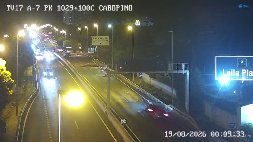 Cámara Málaga A-7 Km 1029,1