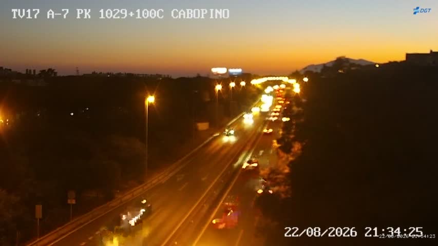 Cámara Málaga A-7 Km 1029,1