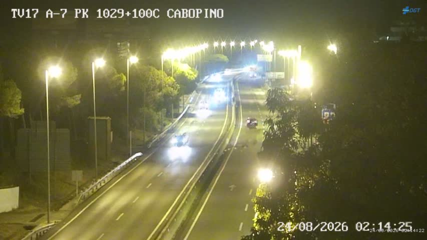 Cámara Málaga A-7 Km 1029,1