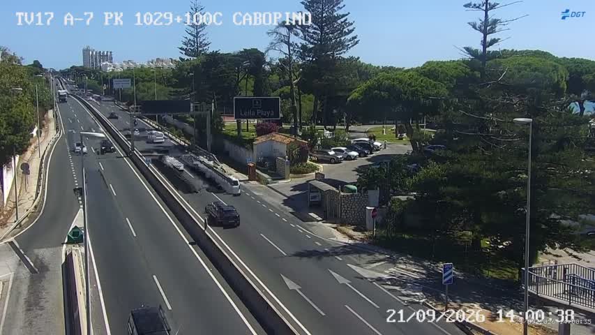Cámara Málaga A-7 Km 1029,1
