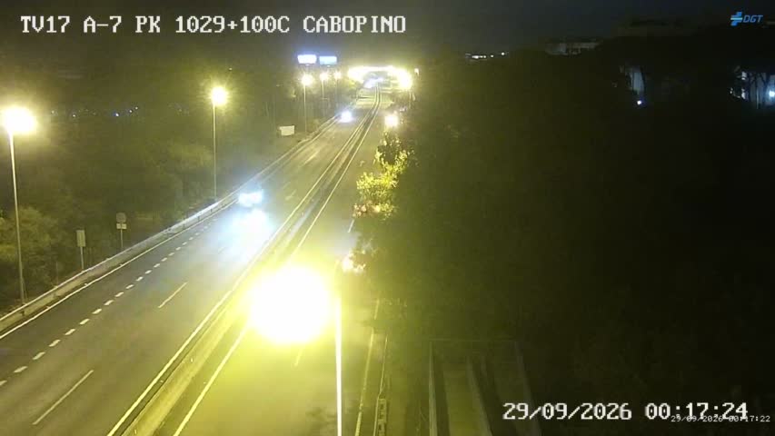 Cámara Málaga A-7 Km 1029,1