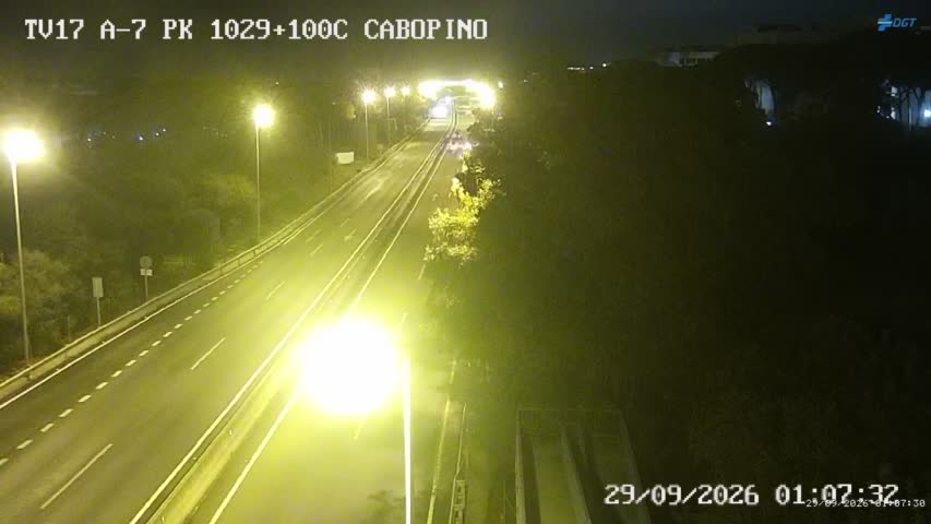 Cámara Málaga A-7 Km 1029,1
