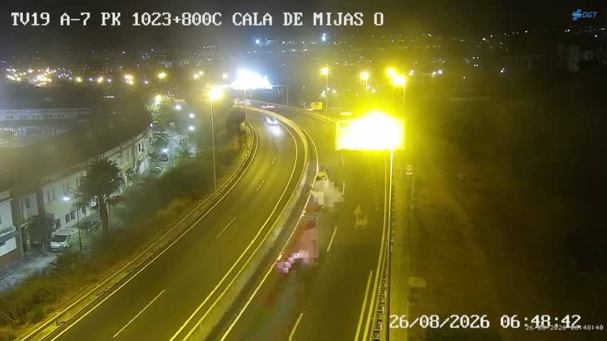 Cámara Málaga A-7 Km 1023,8