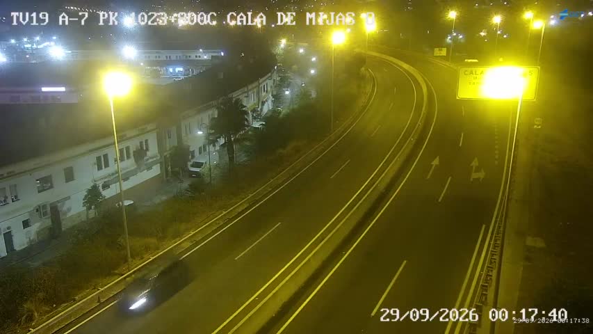 Cámara Málaga A-7 Km 1023,8