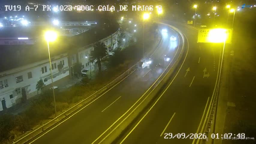 Cámara Málaga A-7 Km 1023,8