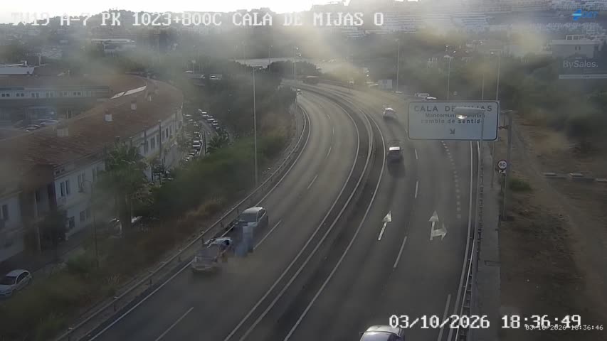 Cámara Málaga A-7 Km 1023,8