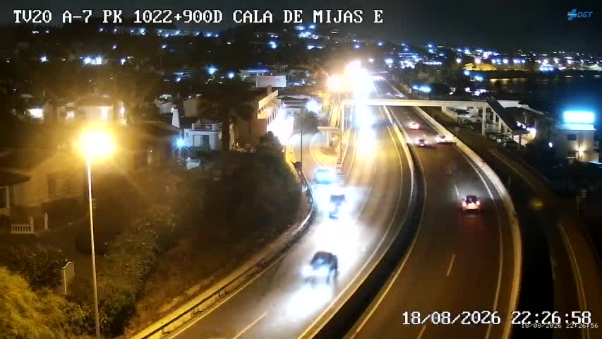 Cámara Málaga A-7 Km 1022,9