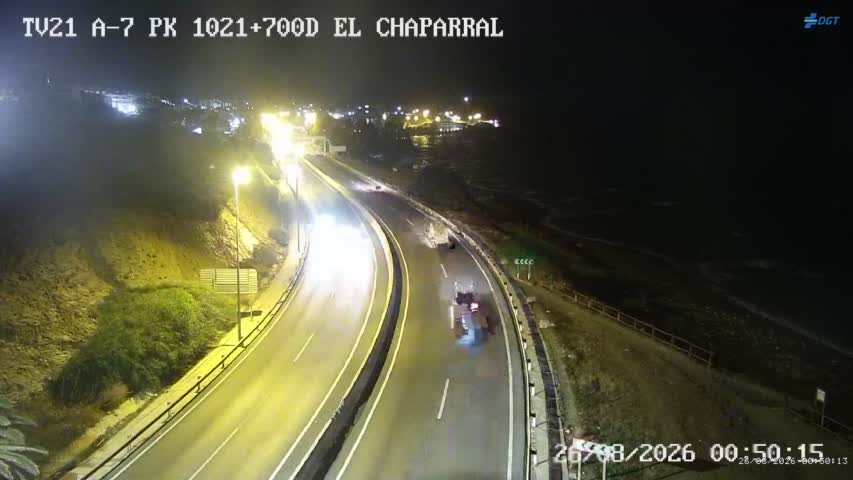 Cámara Málaga A-7 Km 1021,7