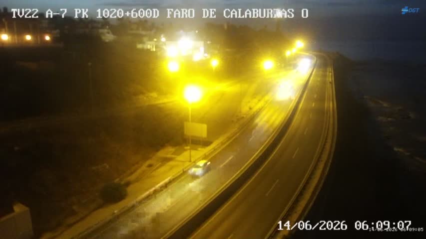 Cámara Málaga A-7 Km 1020,6