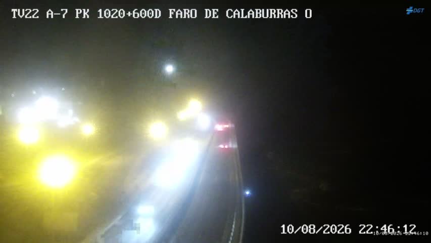 Camara A-7 Malaga Km 1020,6