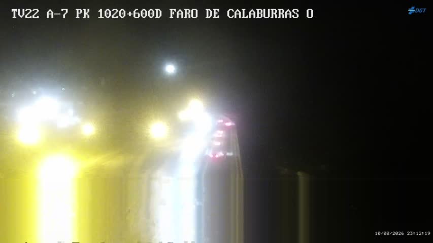 Camara A-7 Malaga Km 1020,6