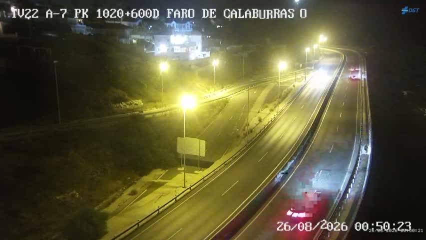 Cámara Málaga A-7 Km 1020,6