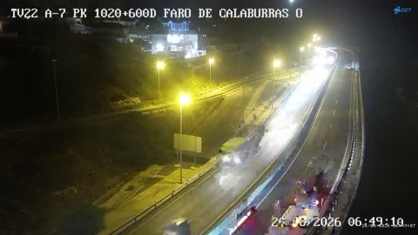 Camara A-7 Malaga Km 1020,6