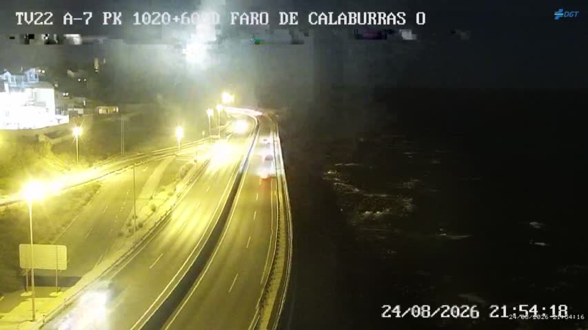 Camara A-7 Malaga Km 1020,6