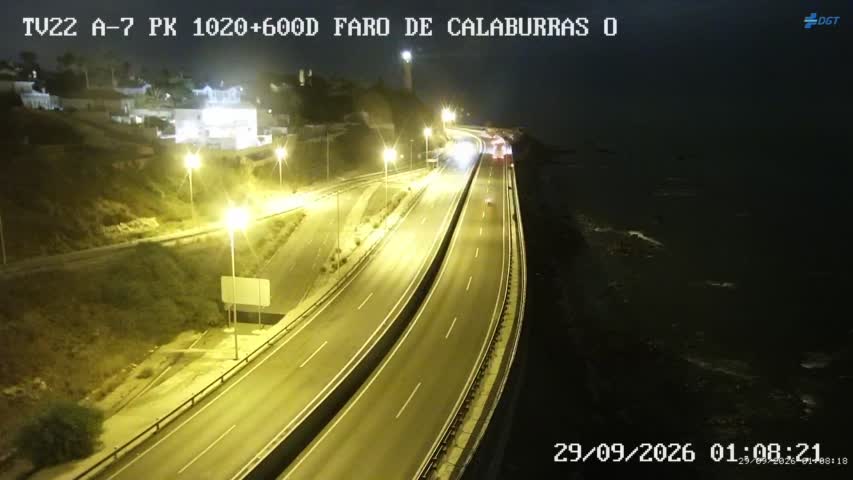 Cámara Málaga A-7 Km 1020,6