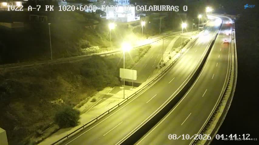 Cámara Málaga A-7 Km 1020,6