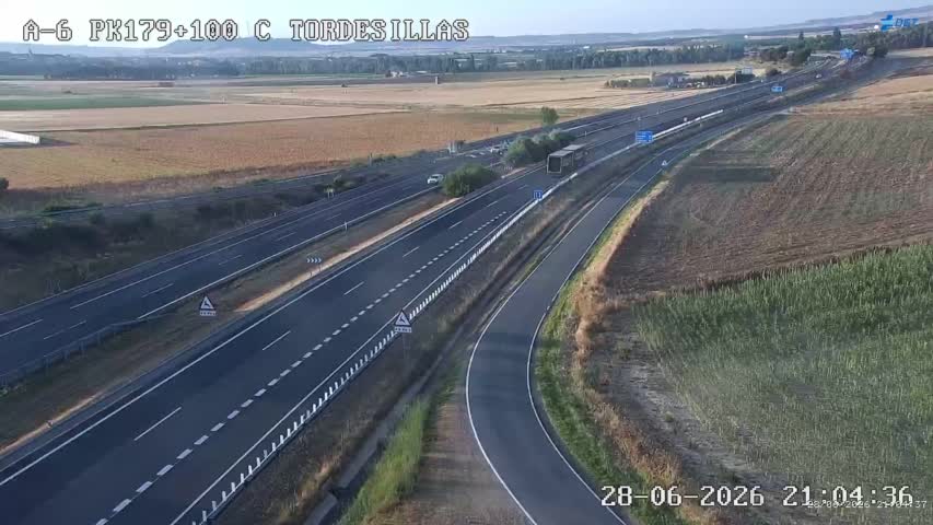 Cámara A-6 Provincia de Valladolid KM 179,1