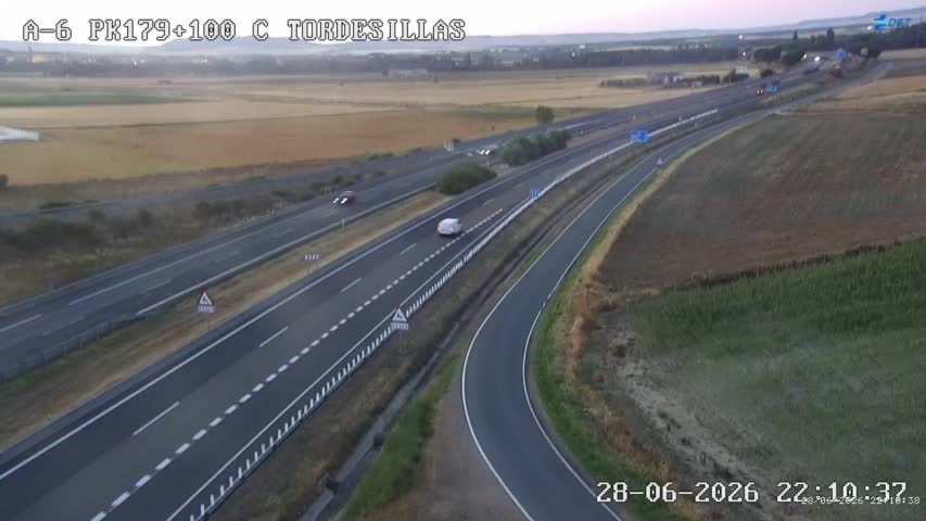 Cámara A-6 Provincia de Valladolid KM 179,1