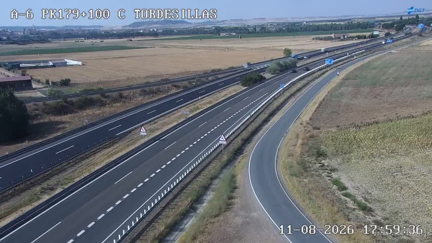 Cámara A-6 Provincia de Valladolid KM 179,1