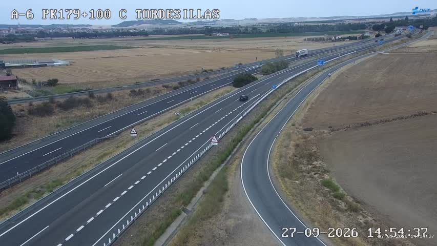 Cámara A-6 Provincia de Valladolid KM 179,1