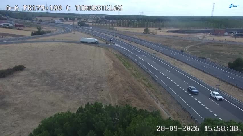 Cámara A-6 Provincia de Valladolid KM 179,1