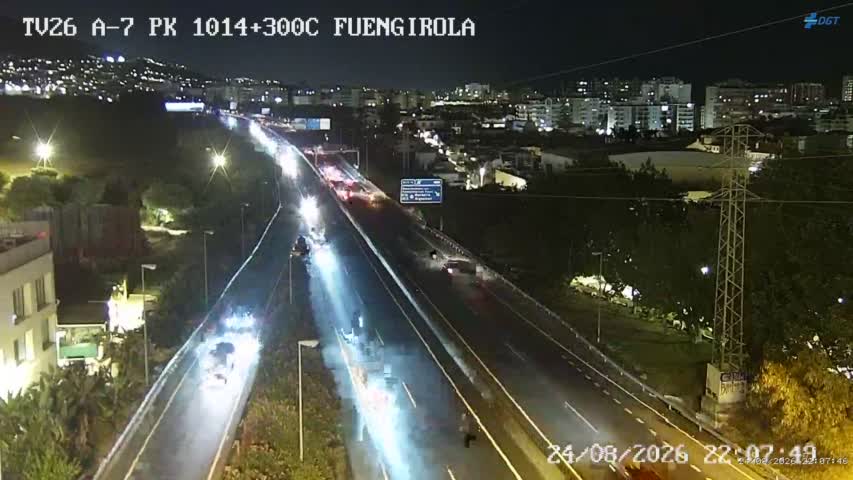 Camara A-7 Malaga Km 1014,3
