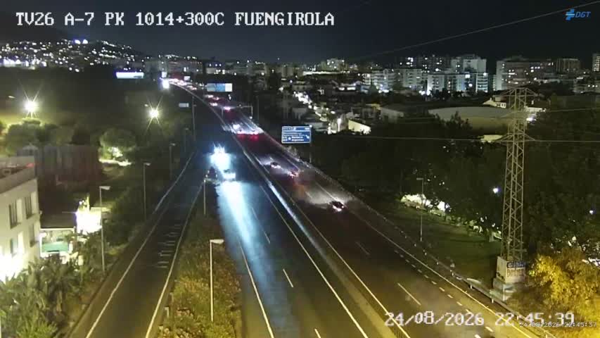 Camara A-7 Malaga Km 1014,3