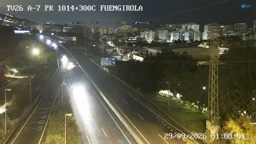 Cámara Málaga A-7 Km 1014,3
