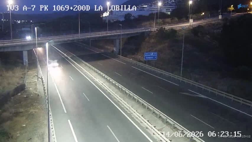 Cámara Málaga A-7 Km 1069,0