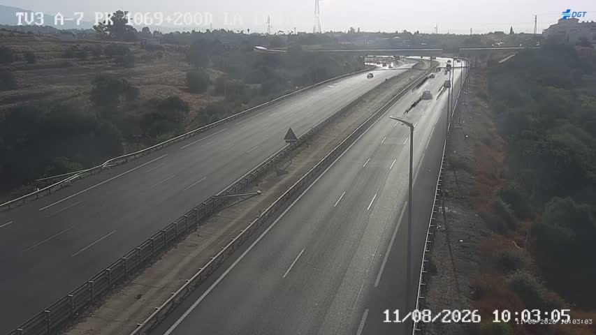 Cámara Málaga A-7 Km 1069,0