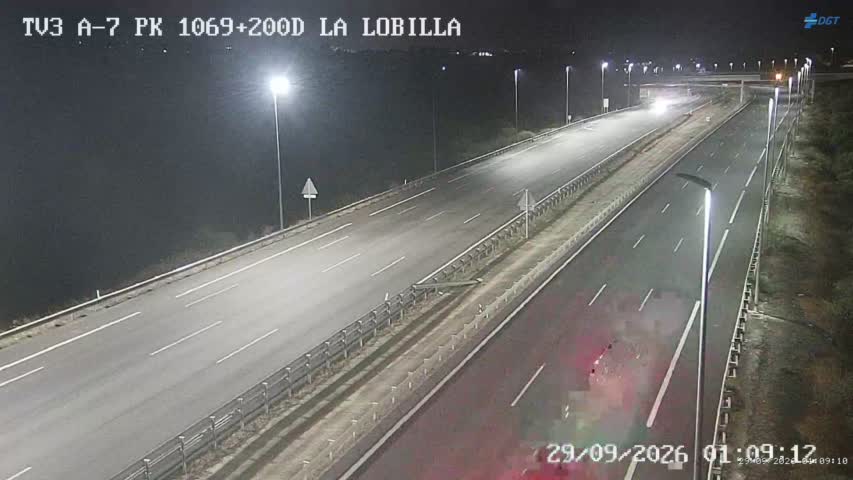 Cámara Málaga A-7 Km 1069,0