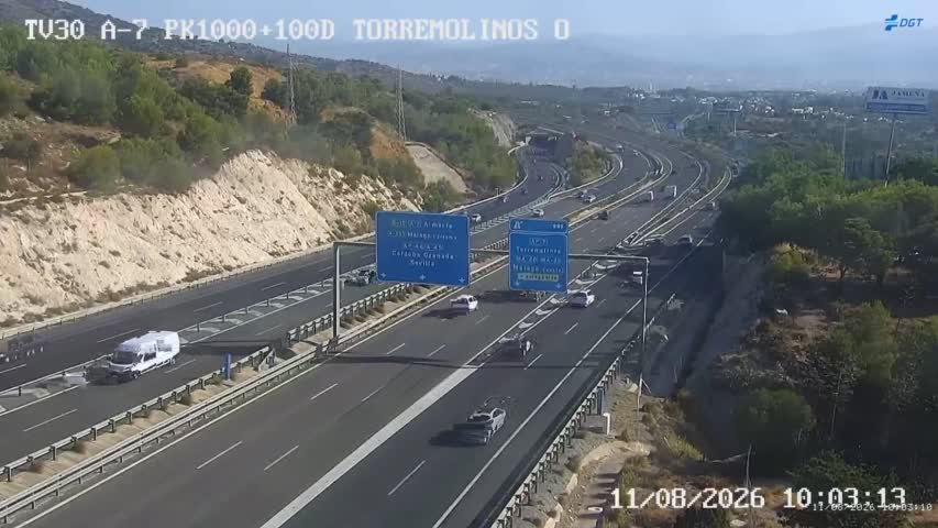 Cámara Málaga A-7 Km 1000,1