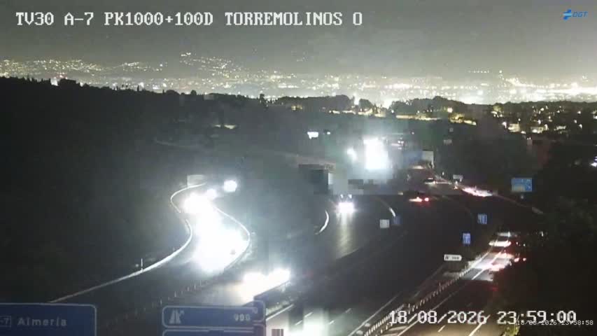 Cámara Málaga A-7 Km 1000,1