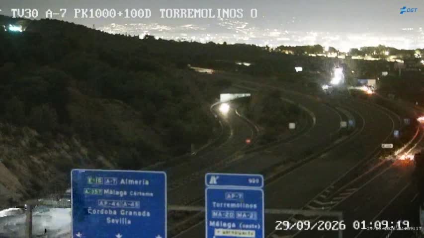 Cámara Málaga A-7 Km 1000,1