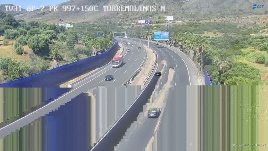 Málaga — AP-7 km 997