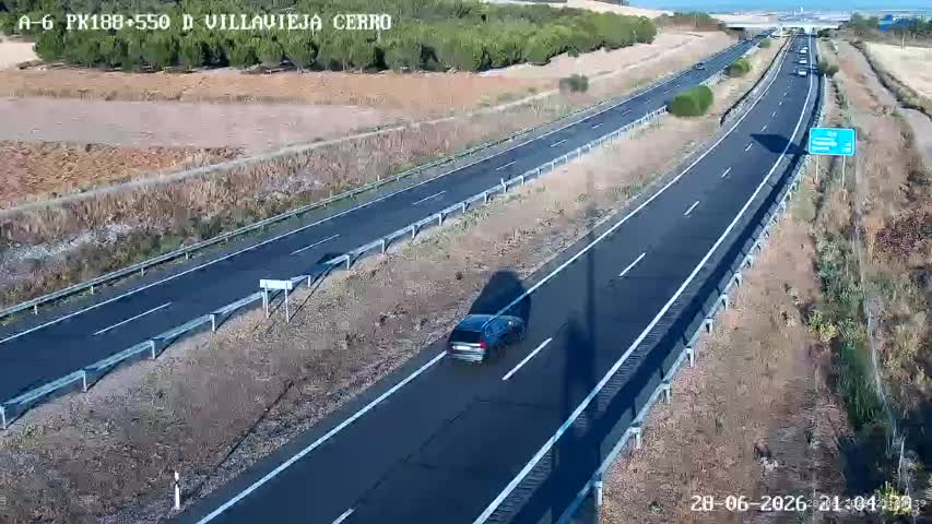 Cámara A-6 Provincia de Valladolid KM 188,5