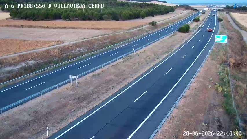 Cámara A-6 Provincia de Valladolid KM 188,5