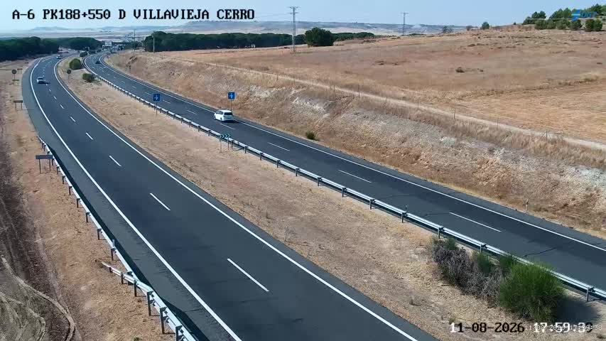 Cámara A-6 Provincia de Valladolid KM 188,5