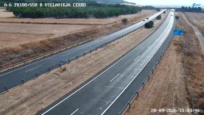 Cámara A-6 Provincia de Valladolid KM 188,5