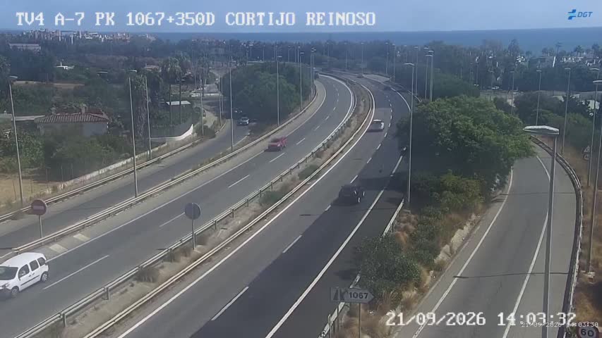 Cámara Málaga A-7 Km 1067,6