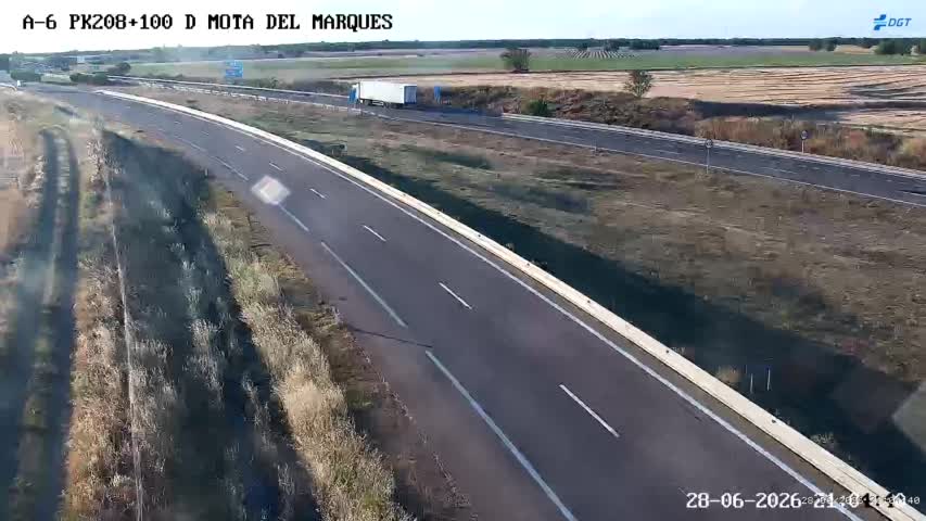 Cámara A-6 Provincia de Valladolid KM 208,1