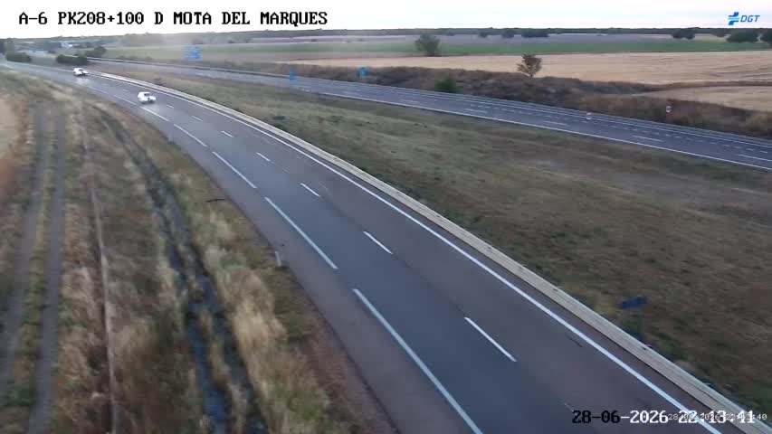 Cámara A-6 Provincia de Valladolid KM 208,1