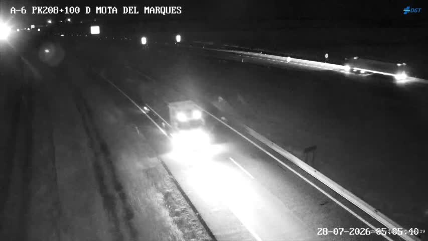 Cámara A-6 Provincia de Valladolid KM 208,1