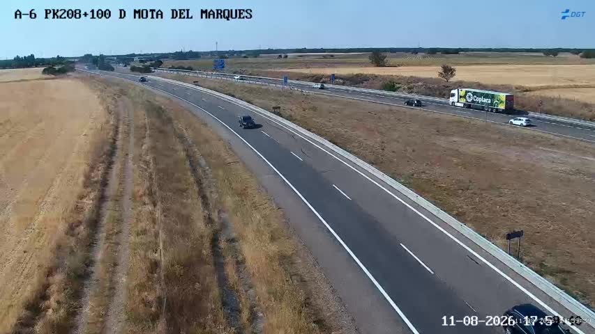 Cámara A-6 Provincia de Valladolid KM 208,1