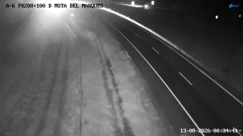 Cámara A-6 Provincia de Valladolid KM 208,1