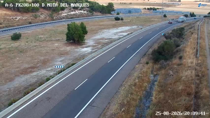 Cámara A-6 Provincia de Valladolid KM 208,1