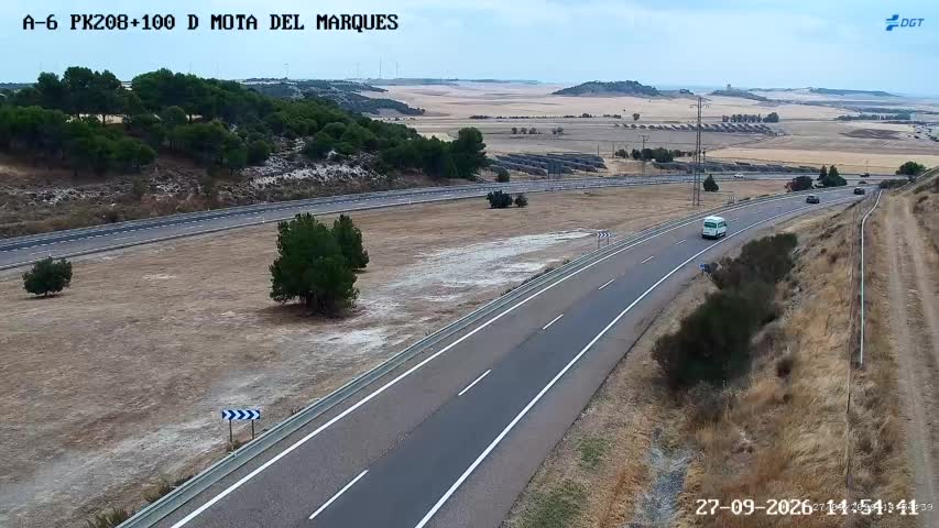 Cámara A-6 Provincia de Valladolid KM 208,1